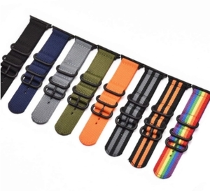 5 ~ 8 NATO BEAN BAND SPORTS NYLON Apple Watch 3 3 5 SE 6 7 7 42 мм или 44 мм