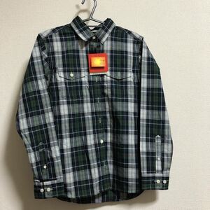 レディース Mサイズ ノースフェイス 長袖シャツ チェック柄 L/S COTTON SHIRT コットンシャツ アウトドア THE NORTH FACE NRW11404