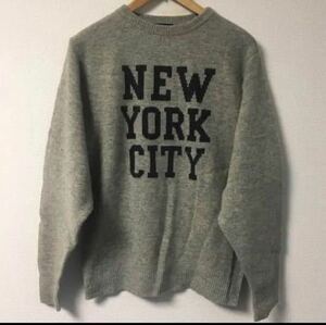 未使用 Sサイズ ジャクソンマティス セーター jackson matisse sweater NEW YORK CITY ロンハーマン取扱いブランド ニット ウール グレー