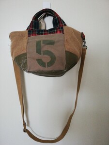 ハンドメイド 2way ショルダーバッグ