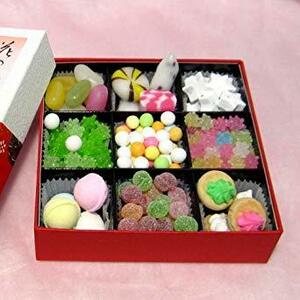 1個 (x 1) 「 花の都 」 京都 和菓子 お菓子 詰め合わせ 詰合せ 人気 定番 海外 小箱 プレゼント ギフト プチギフ