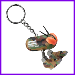 1635 Supreme Junya Watanabe COMME des GARCONS MAN Bug Keychain Woodland Camo Supreme Comme des Garcons bag key chain 2021AW