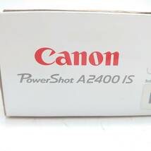 R-16 Canon/キヤノン Power Shot A2400 IS コンパクトデジタルカメラ シルバー 【ジャンク品】【通電動作未確認】_画像4