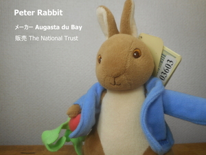  Peter Rabbit мягкая игрушка Augusta du Bay Британия National Trust 