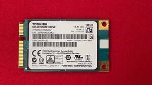 TOSHIBA SOLID SSD128 THNSNJ128GMCU mSATA 128G mSATA 内蔵SSD 128GB 中古動作品