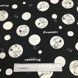 スヌーピー SNOOPY オックス生地