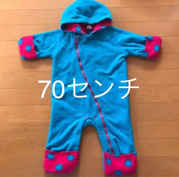 カバーオール フリース アウター 70 ベビー服
