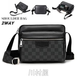 本日限定ショルダーバッグ メンズ 革鞄 ワンショルダー 軽量 ショルダーバッグ メンズ 斜め掛け 肩掛け 革鞄 撥水 ビジネスバッグ 紳士