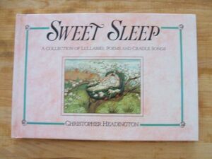 洋書(絵本)『SWEET SLEEP』楽譜付き