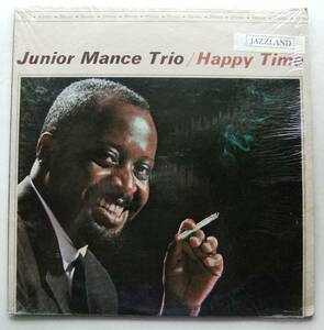 ◆ JUNIOR MANCE Trio / Happy Time ◆ Jazzland JLP-977 (black:BGP) ◆V