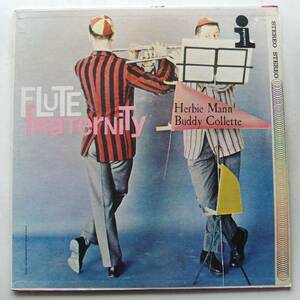 ◆ HERBIE MANN - BUDDY COLLETTE / Flute Fraternity ◆ Interlude ST-1003 (pink:dg:red vinyl) ◆