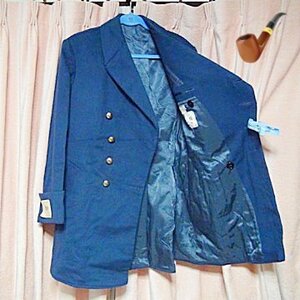 UGECO. pea coat (M) blue 