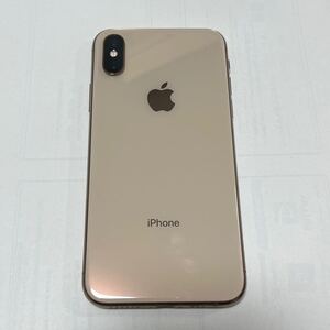 SIMロック解除 済 iPhone Xs ゴールド