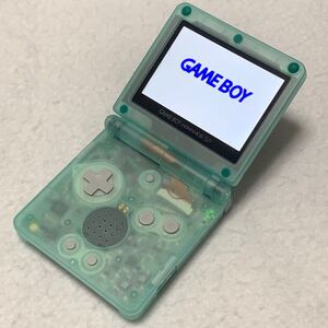 ゲームボーイアドバンス GBA SP IPS液晶 V2 バックライト スケルトン カスタム仕様