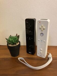 任天堂 Wiiリモコン ホワイト ブラック RVL-003