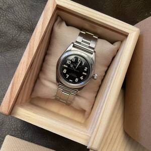 VAGUE WATCH Co ヴォーグ ウォッチ BEAMS ビームス 別注モデル 完売品 ブルーニードル バブル 自動巻き