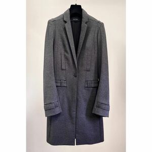 bruno pieters AW2007 WOOL COAT col.CHARCOAL GREY size.36