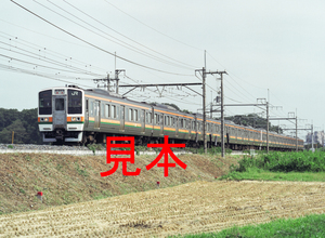 鉄道写真、645ネガデータ、140876910001、211系（A59編成）、JR東北本線、蓮田～東大宮、2004.09.09、（4124×3020）