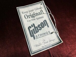 Gibson ギブソン ヴィンテージ ストリングス タグ ケースキャンディ