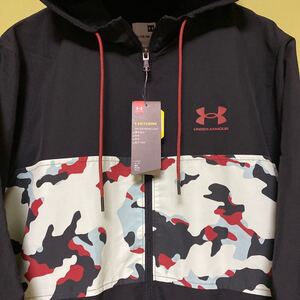 【匿名配送 XL】アンダーアーマー トップス トレーニングウェア ジャージ フーディ 鴨柄 通気性 UNDER ARMOUR