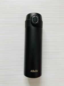 水筒 360ml ブラック 真空断熱 保温 保冷