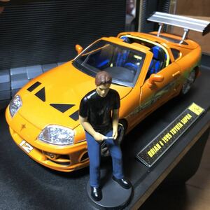 未展示品　1/18 京商　JADA TOYS Fast&Furious BRIANスープラ