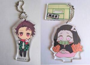 鬼滅の刃●治郎&禰豆子●アクリルキーホルダー●かわいい●