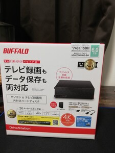 新品 送料無料 BUFFALO バッファロー 外付けハードディスク 6.0TB HD-EDS6.0U3-BA