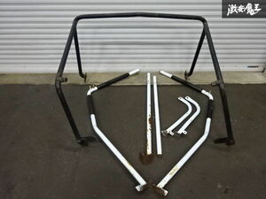  one-off SJ10 Jimny canopy tent roll bar roll gauge roll cage steel approximately φ38/φ34 reinforcement door less car . use translation have goods shelves 32-2
