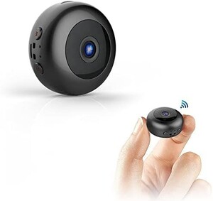 小型カメラ 隠しカメラ WIFI機能付き 録音録画 遠隔監視 動体検知 暗視機能 赤外線撮影 150°広角 1080P 室内 屋外