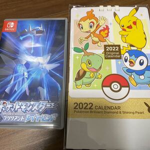 【Switch】 ポケットモンスター ブリリアントダイアモンド+オリジナルカレンダー
