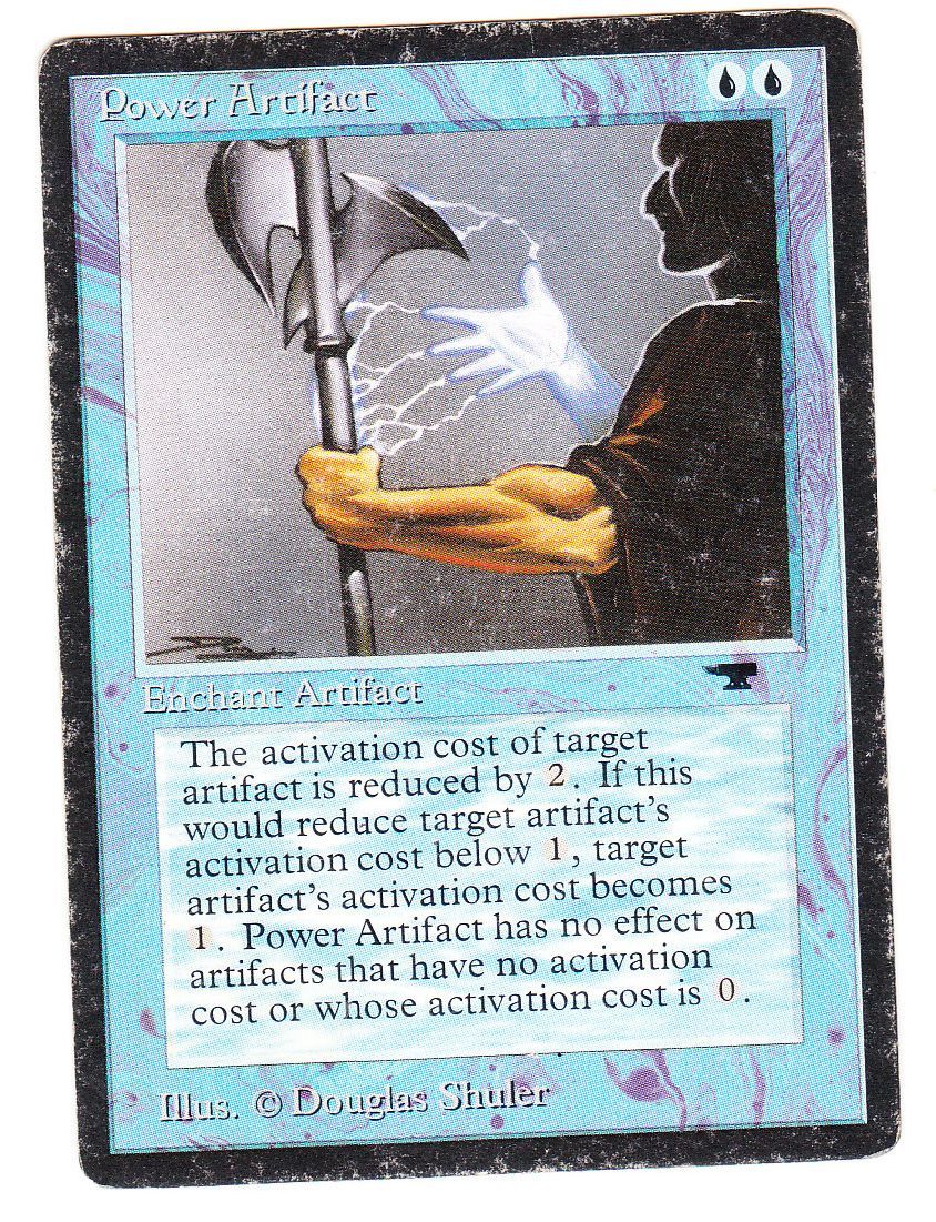 再追加販売 ATQ Power Artifact 英語1枚 mtg | giulianacividanes.com.br
