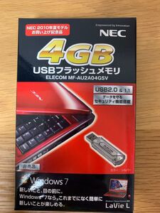 《新品未使用》USBフラッシュメモリ 4GB