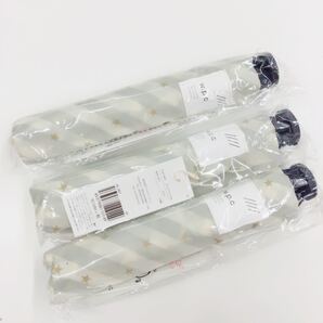 Wpc. ワールドパーティー 折りたたみ傘 スター &ストライプ mini 手開き 超軽量 オフホワイト AL-002 3個セット