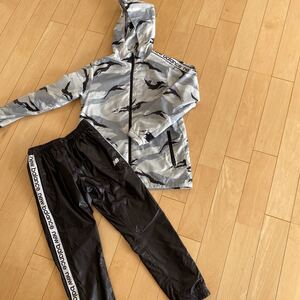 new balance ウィンドブレーカー上下ジュニア