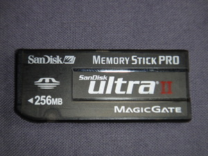 Memory Stick Pro 256 МБ.