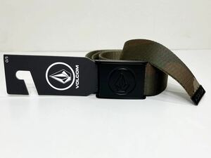 VOLCOM ボルコム D5932102CAM② ウェブベルト CircleWebBelt ロゴ Logo カモ柄 Camouflage 迷彩色 アクセ ヴォルコム 新品 即決 送料無料