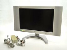 JS25●現状品100円～!!●SHARP シャープ アクオス　22インチ液晶テレビ LC-22 BV5　リモコン欠品　通電確認のみ_画像1