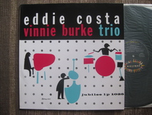 ★EDDIE COSTA - VINNIE BURKE TRIO♪same★JUBILEE LP 1025★Spain盤★LP★_画像1