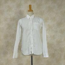 zucca ズッカ シャツ サイズS ホワイト 日本製 白 長袖 シンプル 2093_画像3