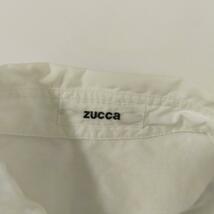 zucca ズッカ シャツ サイズS ホワイト 日本製 白 長袖 シンプル 2093_画像9