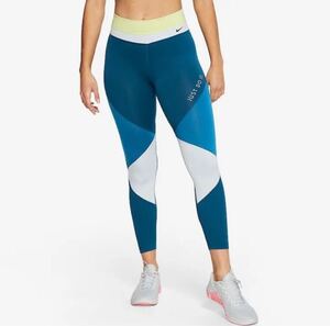 NIKE ナイキ ワンタイツ レギンス ブルー イエロー