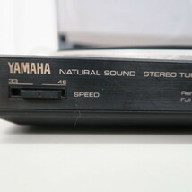 「YAMAHA/ヤマハ」 ターンテーブル P-M77 通電確認済み オーディオ機器 音響機器 レコードプレーヤー_画像2