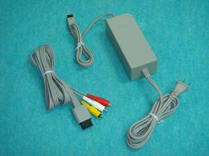 2 # prompt decision #Wii for AV cable + AC adaptor ( nintendo made ) #