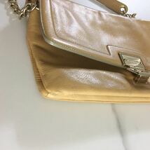 kate spade new york 上質本革ショルダーバッグ　整理品　ゴールド金具_画像6