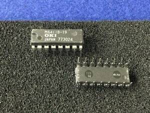 MSM6411B-19【即決即送】沖 4-Bit マイクロコントローラー M6411B-19 [AZT11-8-21/284222] Oki 4-Bit MCU １個