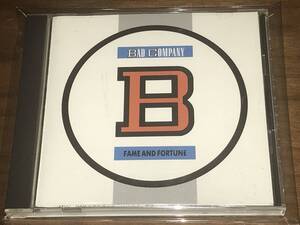 送料込み BAD COMPANY バッド・カンパニー/Fame and Fortune フェイム・アンド・フォーチュン 即決