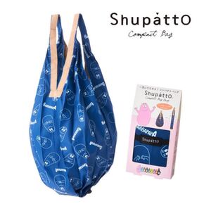 【PLAZA】バーバパパ Shupatto シュパット エコバッグ Drop