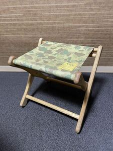 【希少!!】NATAL DESIGN EI STOOL CHAIR CAMO ネイタルデザイン スツール カモフラ 【超激レア】キャンプ 折り畳み椅子