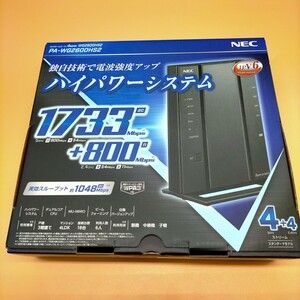 NEC Aterm 無線LANルーター PA-WG2600HS2 ハイパワーシステム